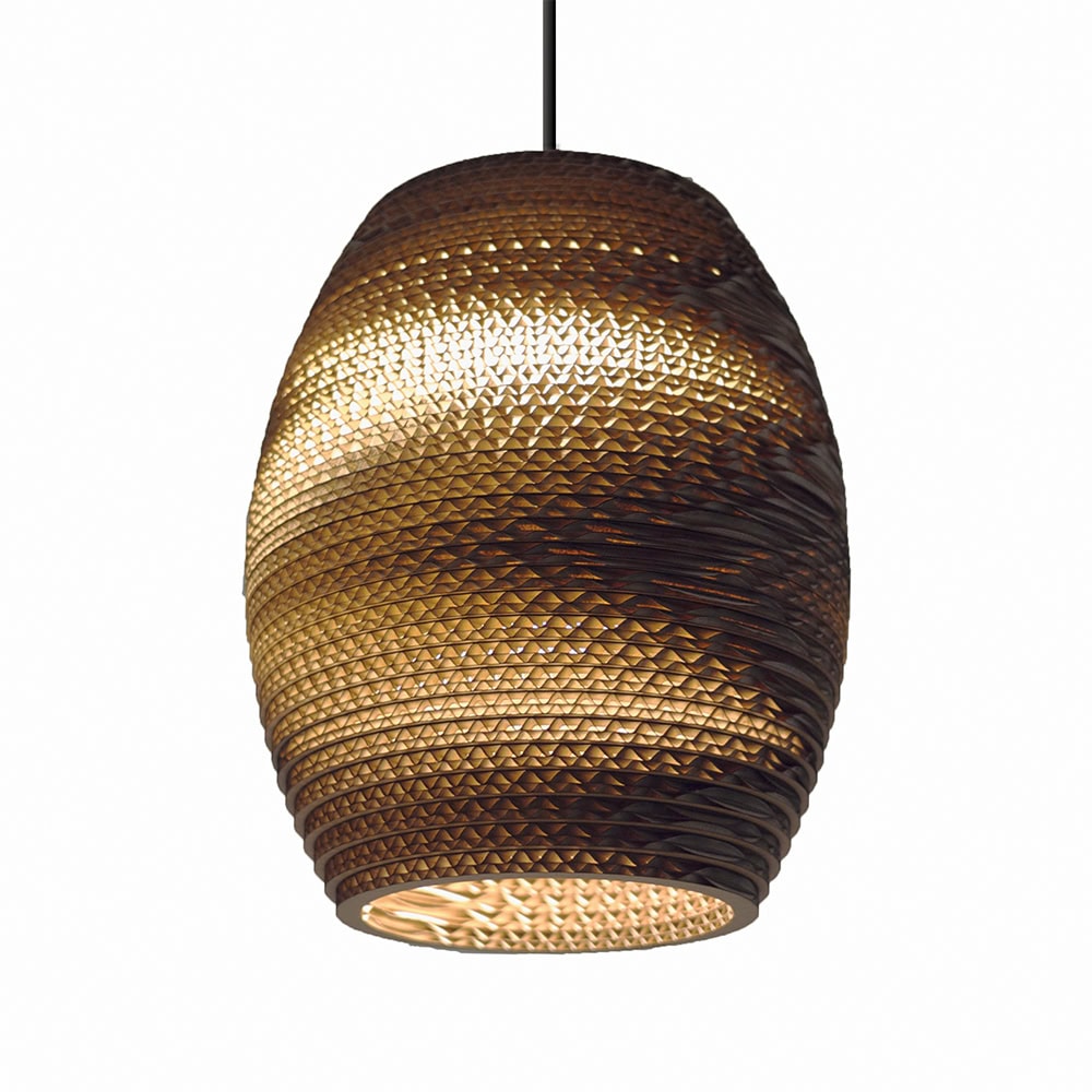 Retro Cardboard Paper Pendant Lamp from perfect lighting