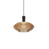 Natural round wood pendant light decoration wooden Pendant lamp from perfect lighting - Image 2