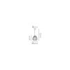 Contemporary kitchen hanging lights fixtures wood pendant lamp - Image 3