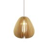 Contemporary kitchen hanging lights fixtures wood pendant lamp - Image 2