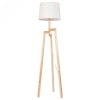 Lampara De Pie Modern Standing lamp Tripod Wood Floor Lamp from perfect lighting