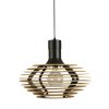Natural round wood pendant light decoration wooden Pendant lamp from perfect lighting