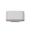 White Paintable Oval Gypsum Wall Lamp from perfect lighting - Image 2