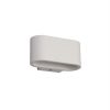 White Paintable Oval Gypsum Wall Lamp from perfect lighting - Image 4