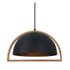 2022 new design exclusive decorative lights design wooden iron pendant lamp from manufacturer and supplier-perfect lighting