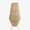 Scandinavian design Decorative desk lamp Weave Nature Rattan table lamp from perfect lighting