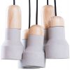 Scandinavian design Concrete Wood pendant lamps manufacturer and supplier-Perfect lighting