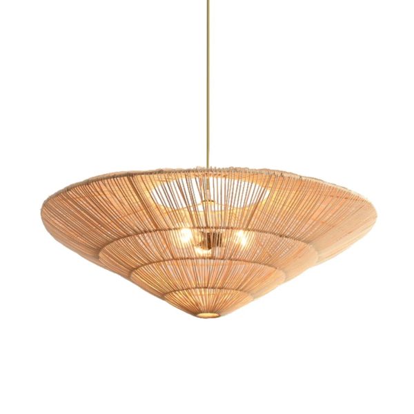 Cheap Rattan Pendant Light Wholesale Price from PERFECT LIGHTING MADE IN CHINA