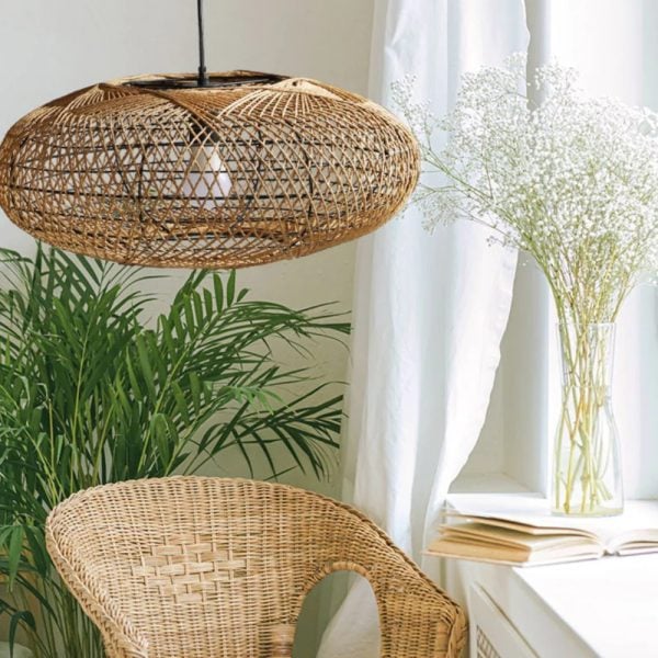 Woven Lighting Rattan Pendant Lights & Wicker Lamps from perfect lighting Made in China