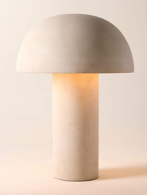 2025 New Design Custom handmade cement table lamp for hotel home decoration from perfect lighting