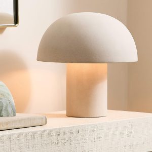 2025 New Design Custom handmade cement table lamp for hotel home decoration from perfect lighting