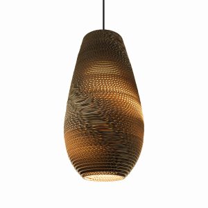 Modern nature Environmentally friendly Cardboard Paper Pendant Lamp from perfect lighting