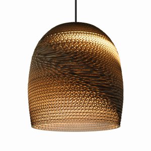 Modern Cardboard Paper Pendant Light from perfect lighting