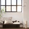 Contemporary design travertine floor lamp from perfect lighting