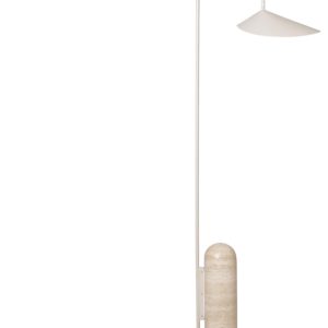 Contemporary design travertine floor lamp from perfect lighting