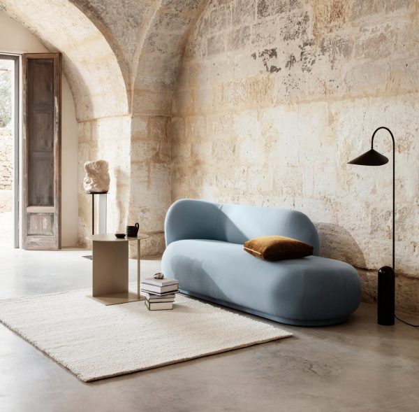 Modern design travertine floor lamp from perfect lighting