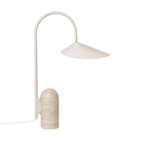 Modern design travertine table lamp from perfect lighting